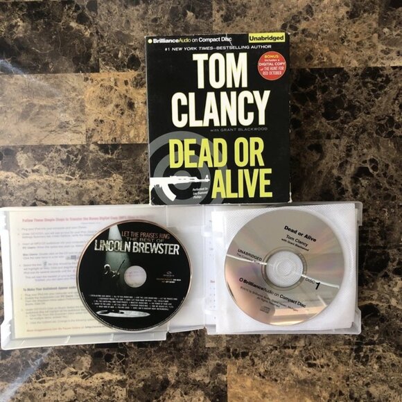 Dead or Alive by Tom Clancy (2010) 19 CD Complete & Unabridged Bonus MP3 - Picture 7 of 12